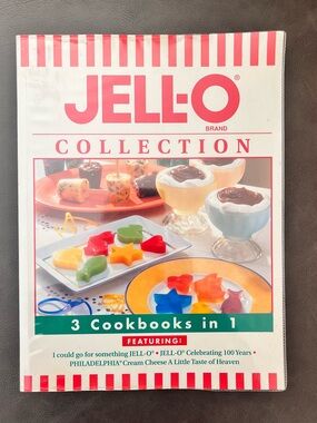 Jello Collection 3
Cookbooks in 1 for Jello Molds, Desserts & Snacks